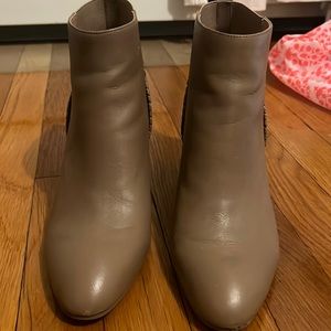 Tan and snake print Jack Rodger boots!!